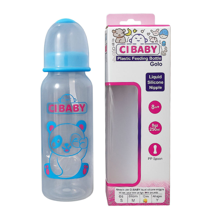 Plastic baby Feeding Bottle (250ML)