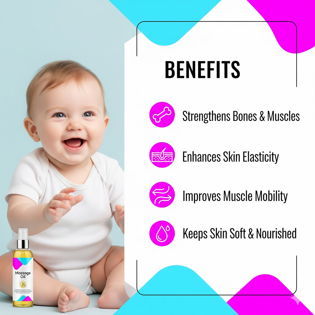 Virgin Baby Massage Coconut Oil
