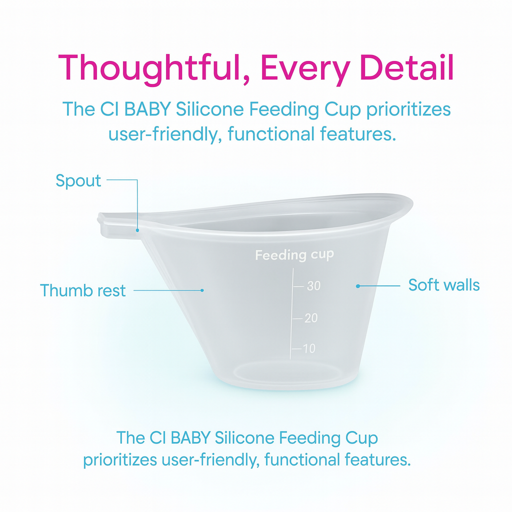 Baby Silicon Feeding Cup