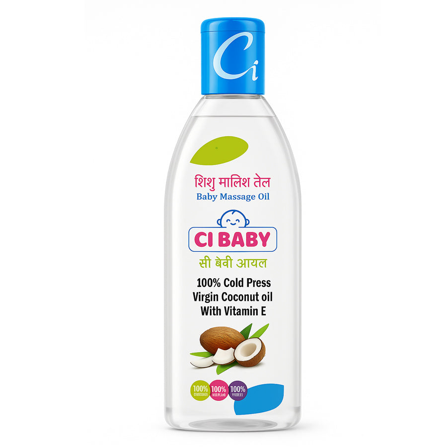 Virgin Baby Massage Coconut Oil