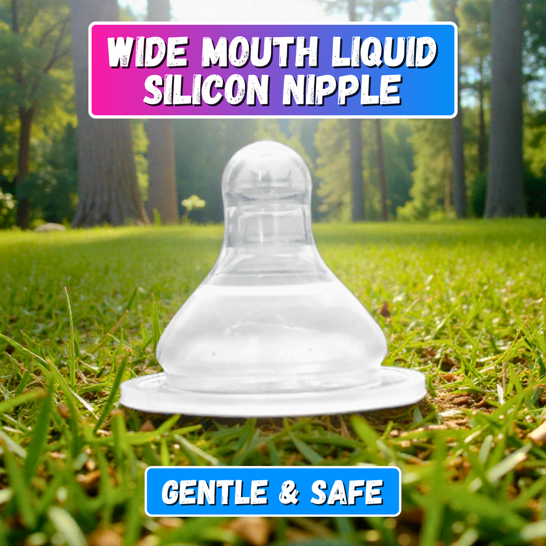 Wide Mouth Liquid Silicon Nipple