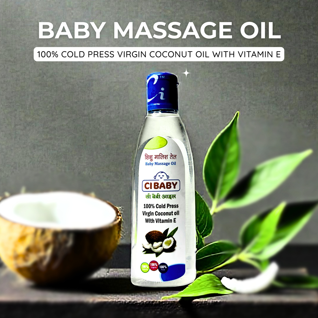 Virgin Baby Massage Coconut Oil