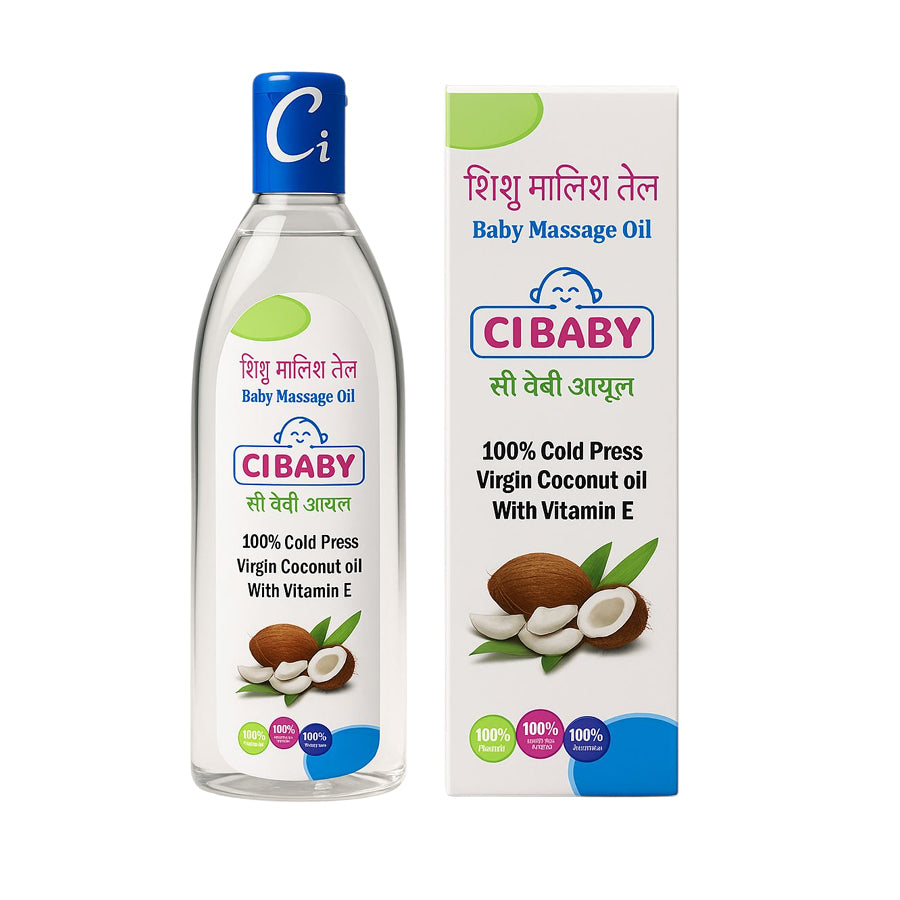 Virgin Baby Massage Coconut Oil