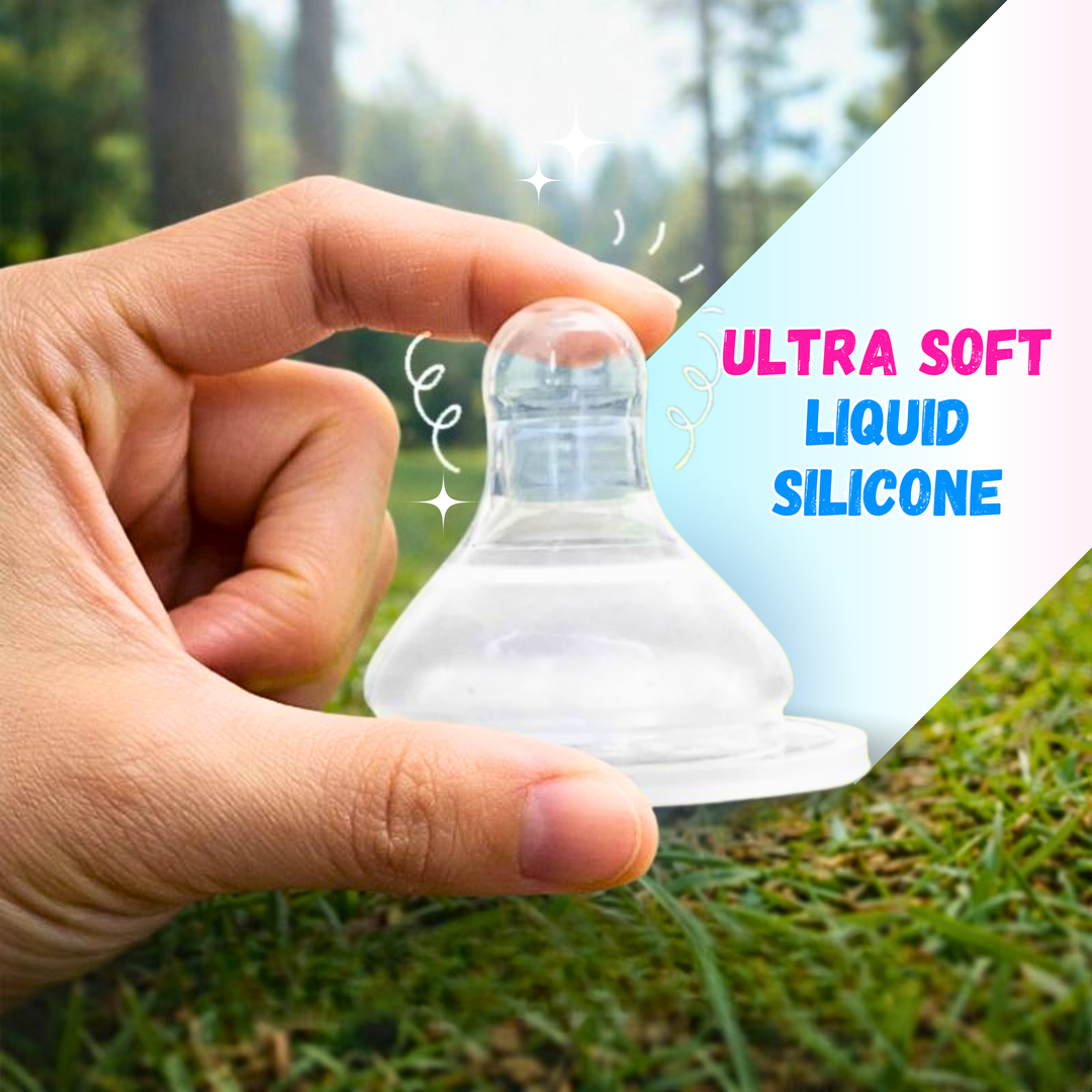 Wide Mouth Liquid Silicon Nipple