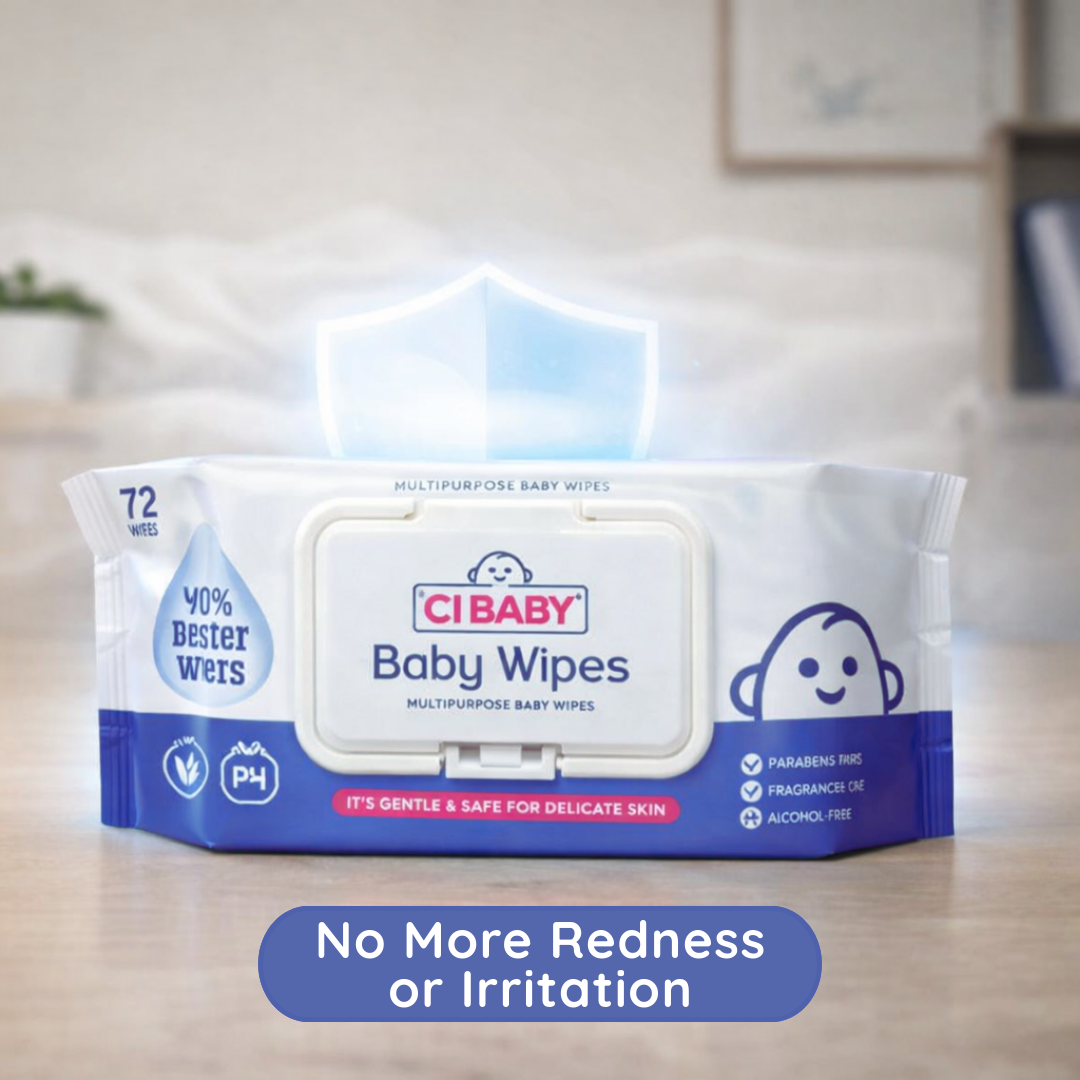 CI Baby 99% Water Baby Wipes Pack of 3 (216 Wipes)