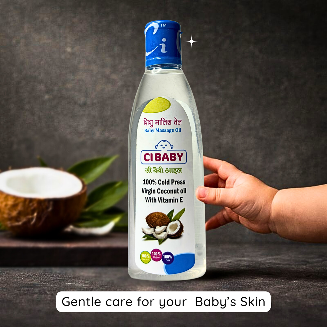 Virgin Baby Massage Coconut Oil