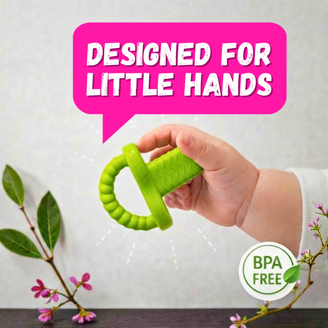 CI Baby Green Silicone Soother - Soft, Non-Toxic, and BPA-Free