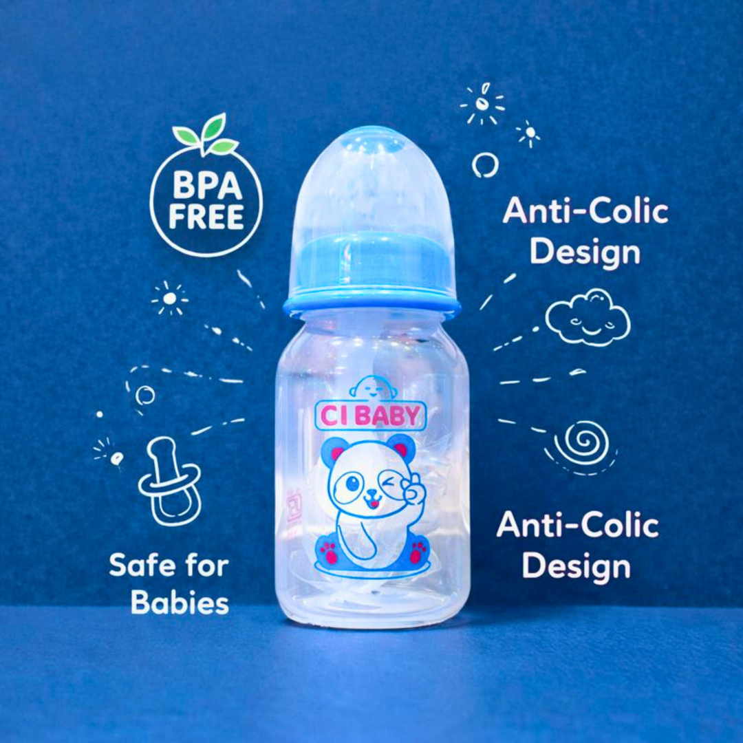 Ci Baby Plastic Feeding Bottle 150ml