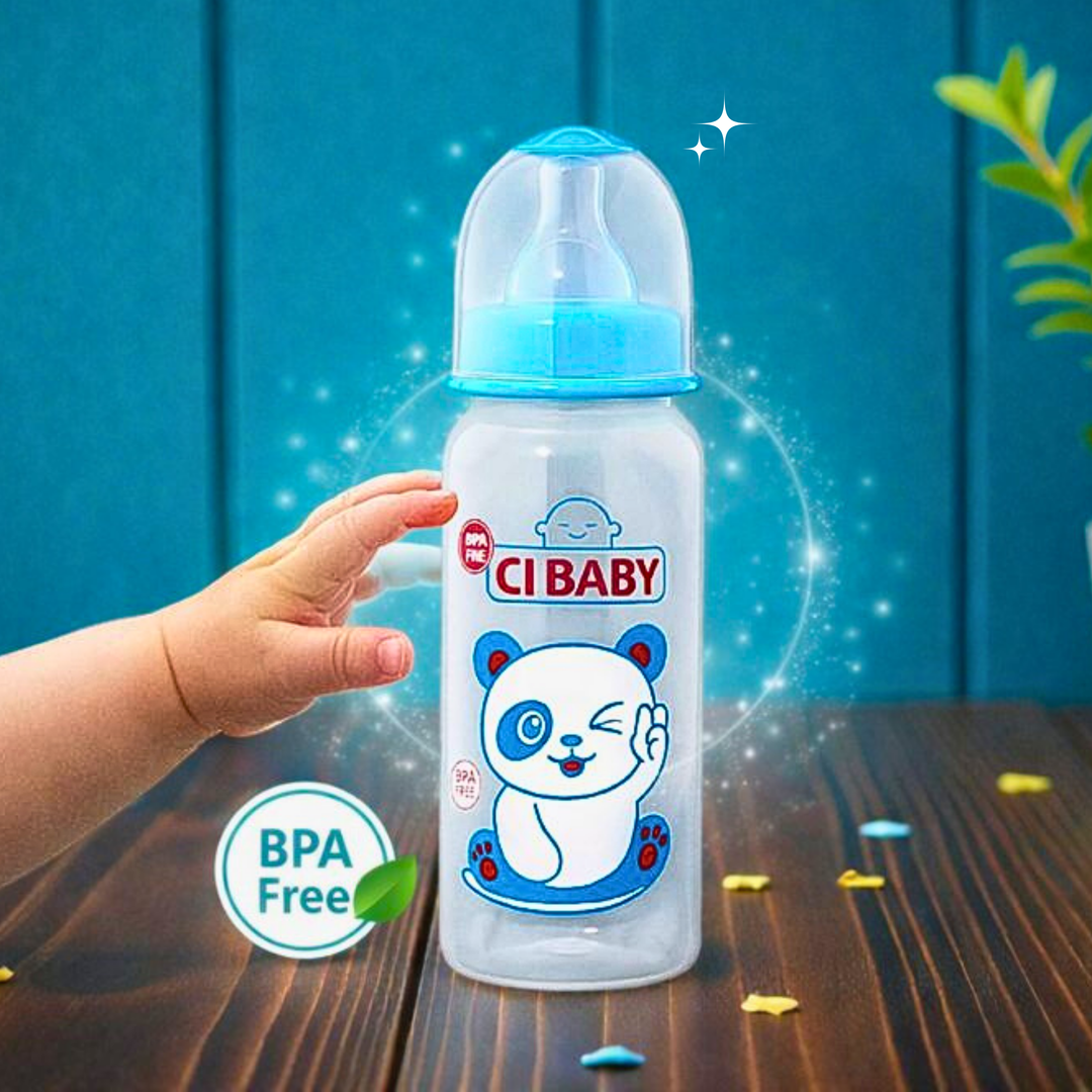 Plastic baby Feeding Bottle (250ML)