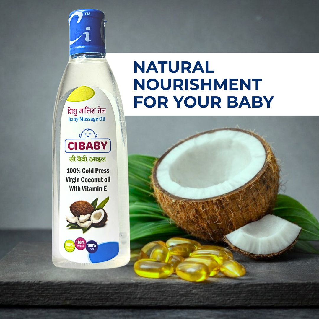 Virgin Baby Massage Coconut Oil