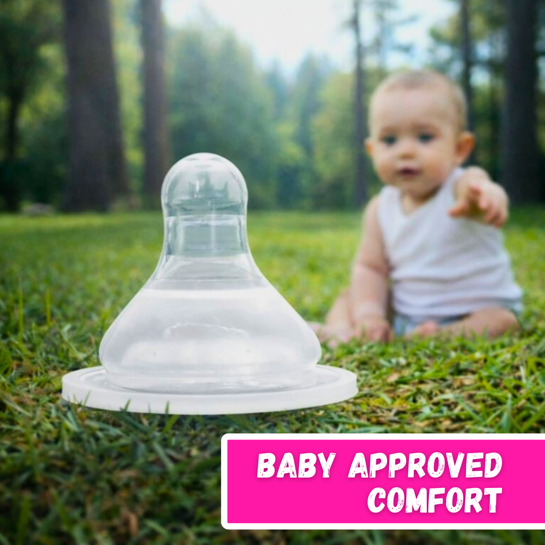 Wide Mouth Liquid Silicon Nipple