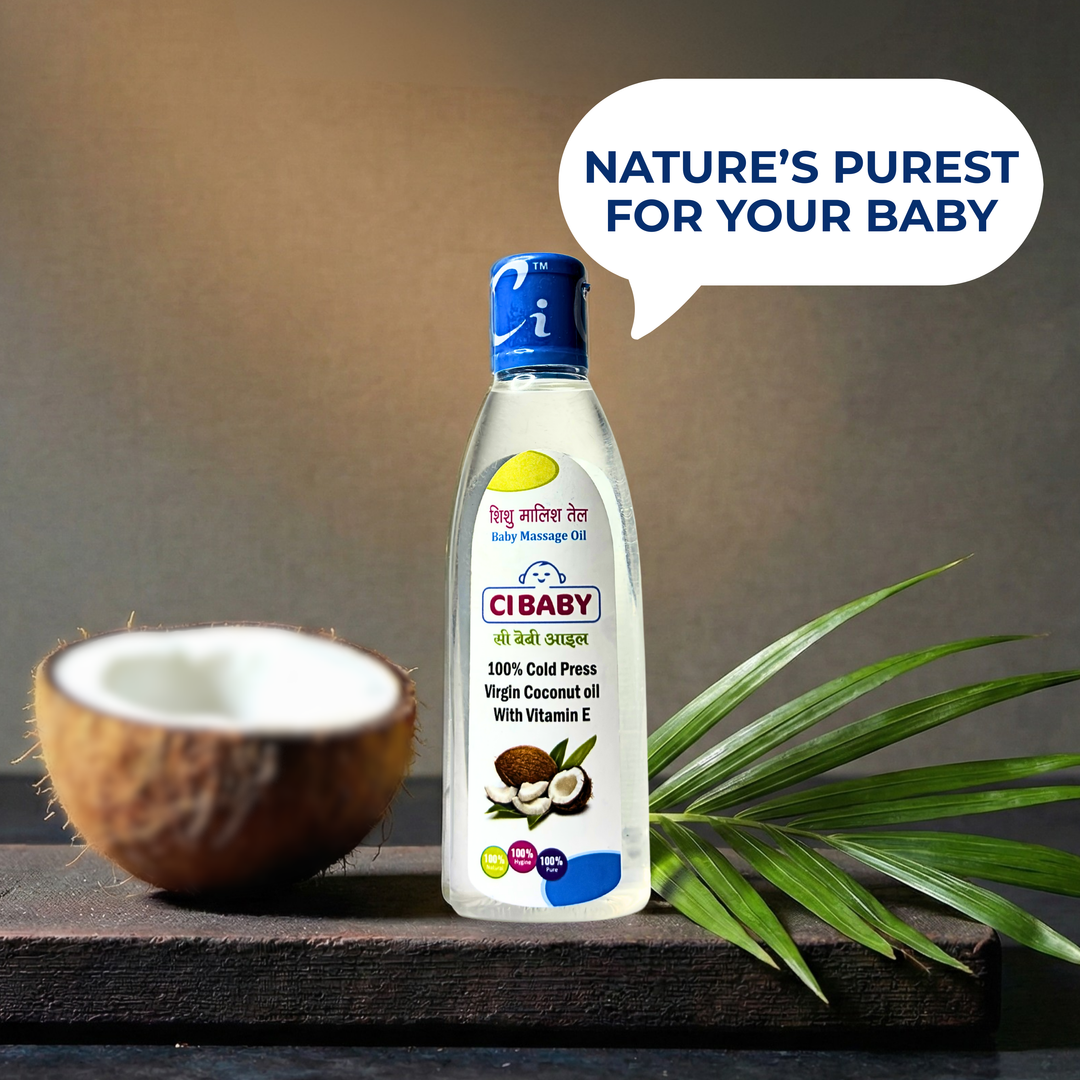 Virgin Baby Massage Coconut Oil