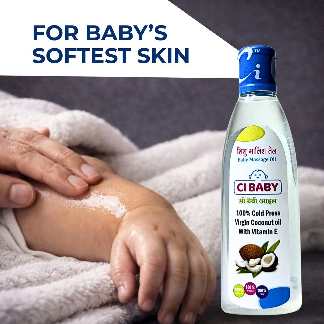 Virgin Baby Massage Coconut Oil
