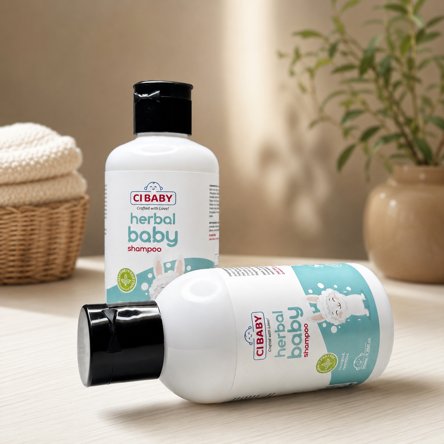 CI Baby Herbal Baby Shampoo – Tear Free & Gentle Daily Hair Cleanser