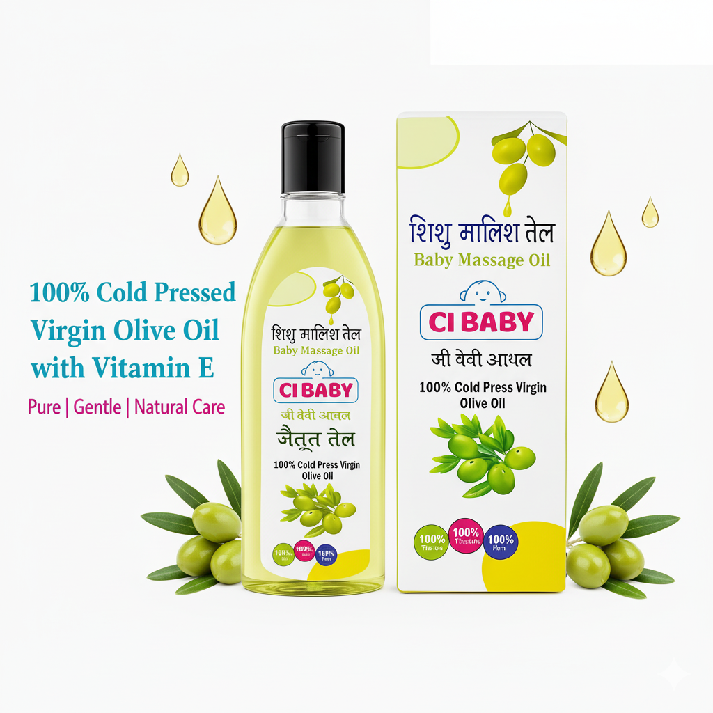 Virgin Baby Massage Olive Oil