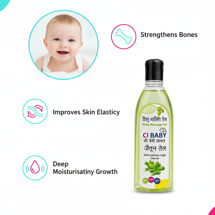 Virgin Baby Massage Olive Oil