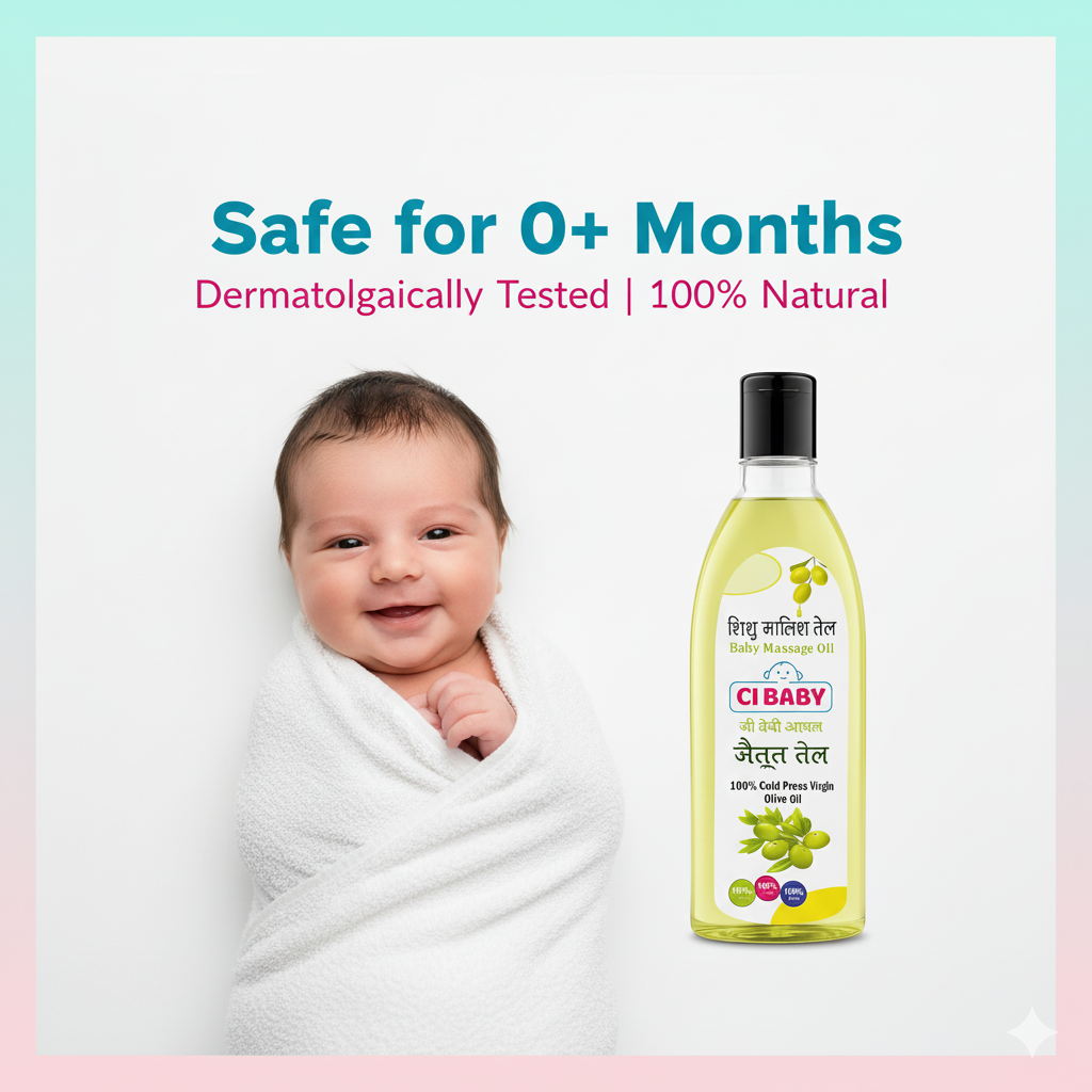 Virgin Baby Massage Olive Oil