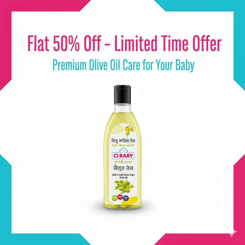 Virgin Baby Massage Olive Oil